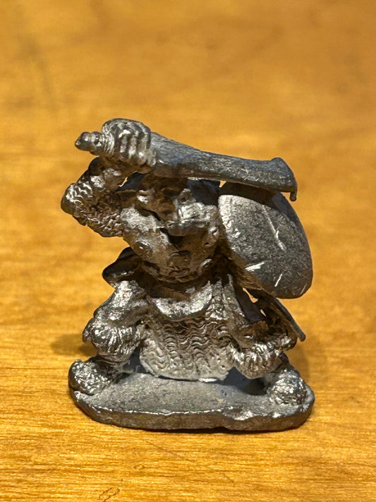 Fantasy warriors orc with sword and shield grenadier models