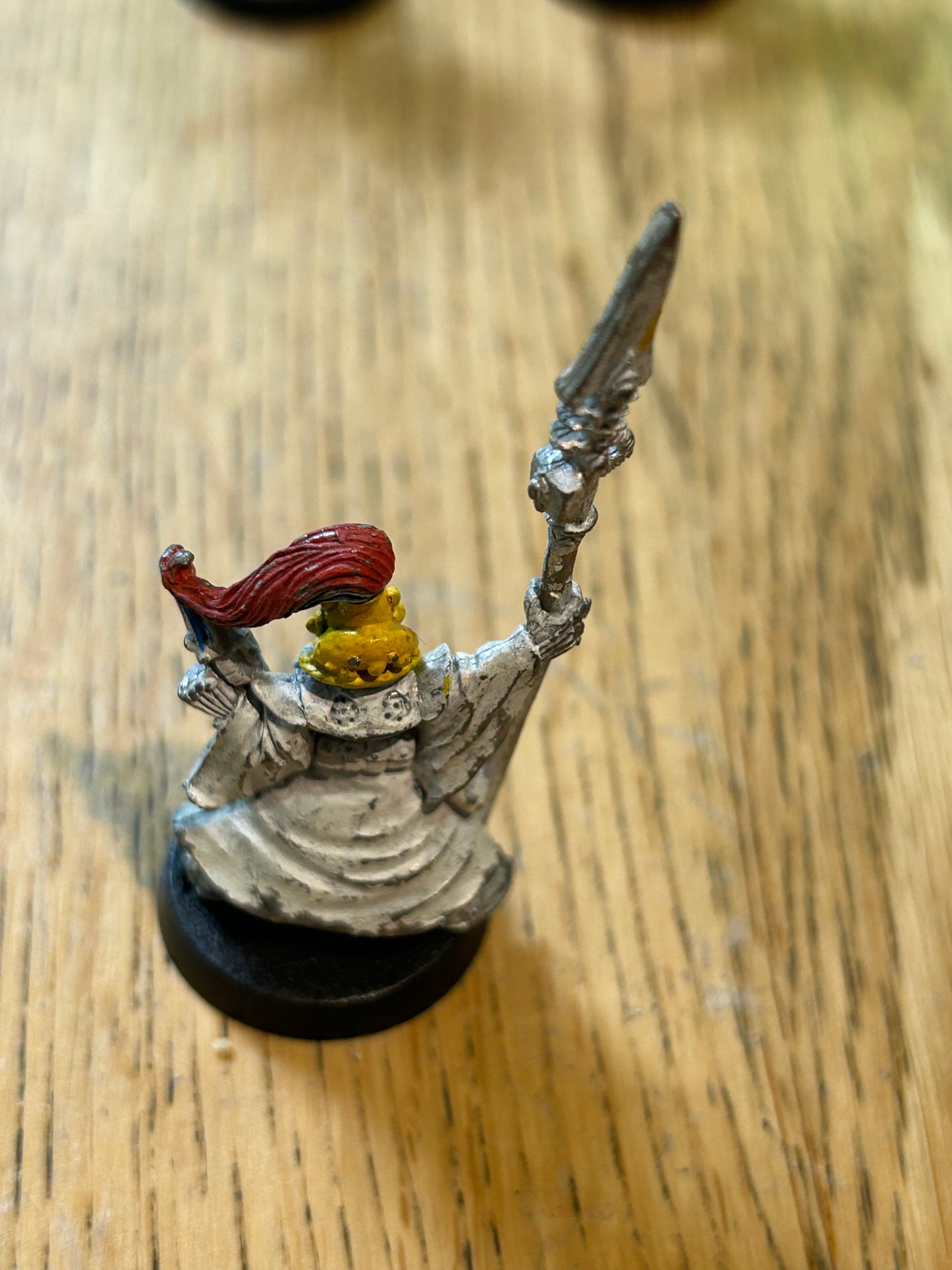 Eldar Warlock w/ Singing Spear Metal Citadel Farseer Rogue Trader 90s