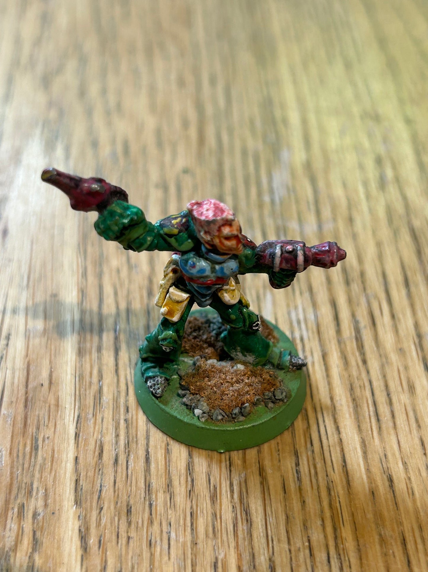 Warhammer 40k- Rogue Trader Eldar Kaevii Firehand Lassitae Starfi champion  metal model