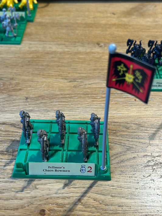 Warhammer fantasy battle masters chaos marauder archers  x5