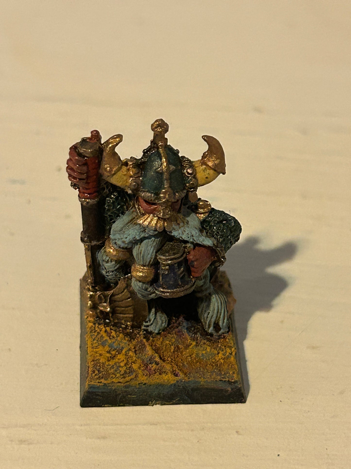Warhammer fantasy metal dwarf longbeard champion