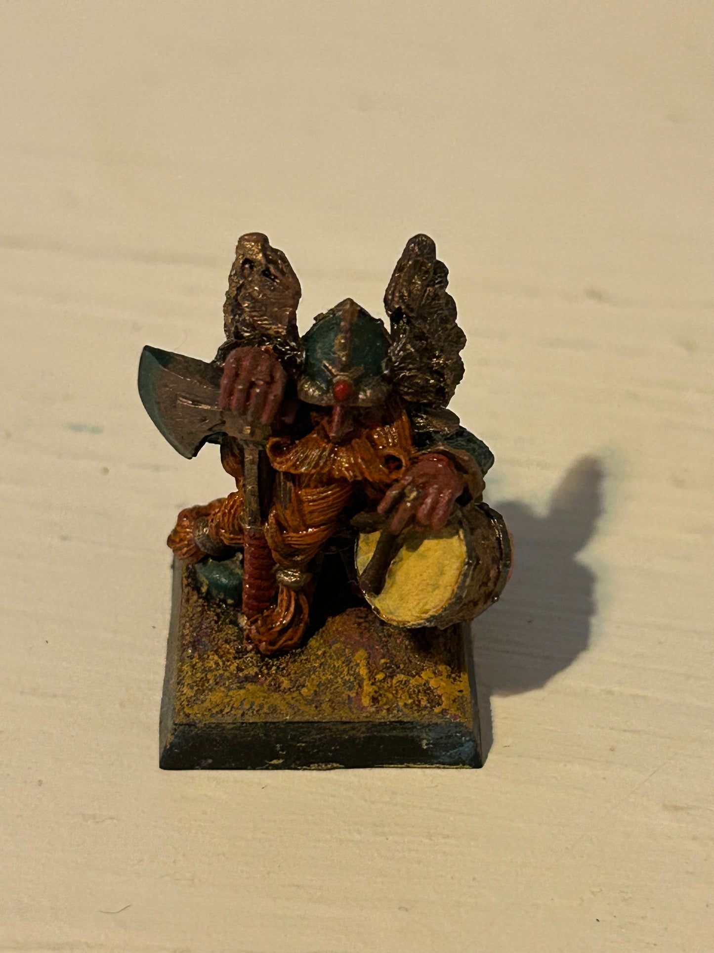 Warhammer fantasy metal dwarf longbeard musician