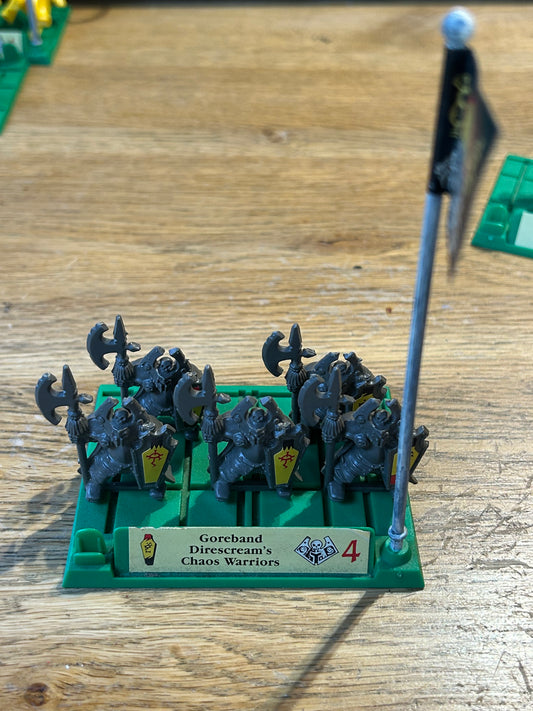 Warhammer fantasy battle masters chaos warriors x5