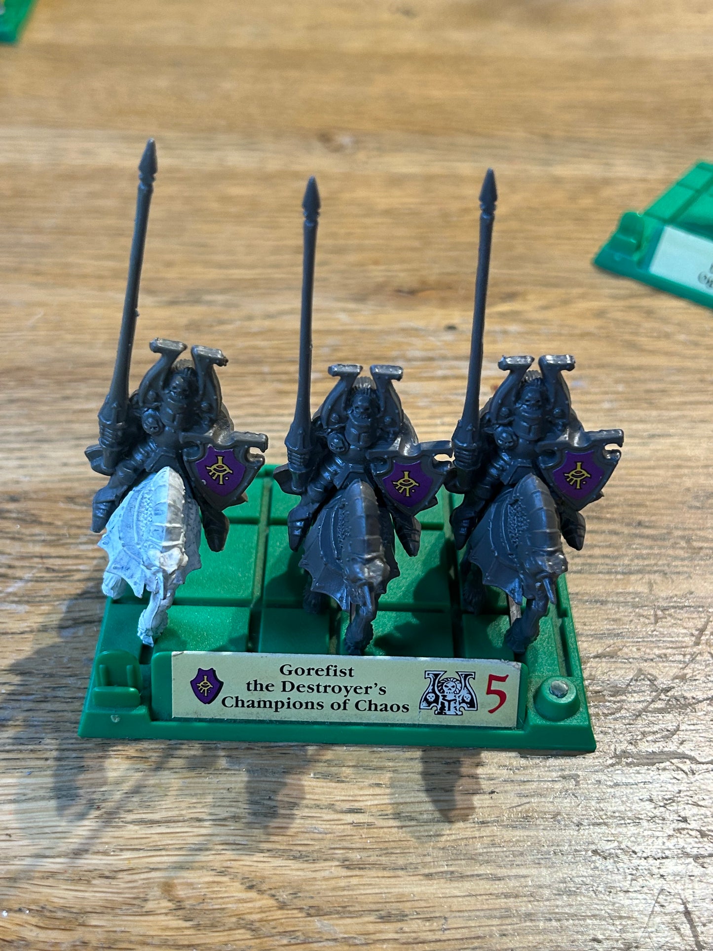 Warhammer fantasy battle masters chaos knights  x3