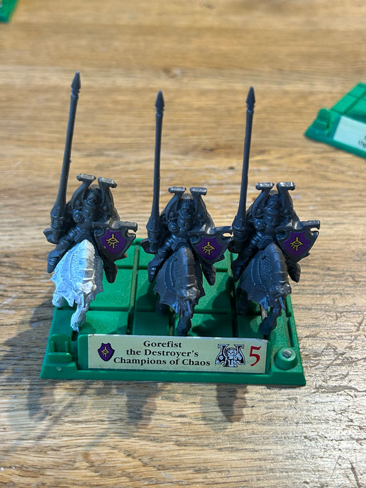 Warhammer fantasy battle masters chaos knights  x3