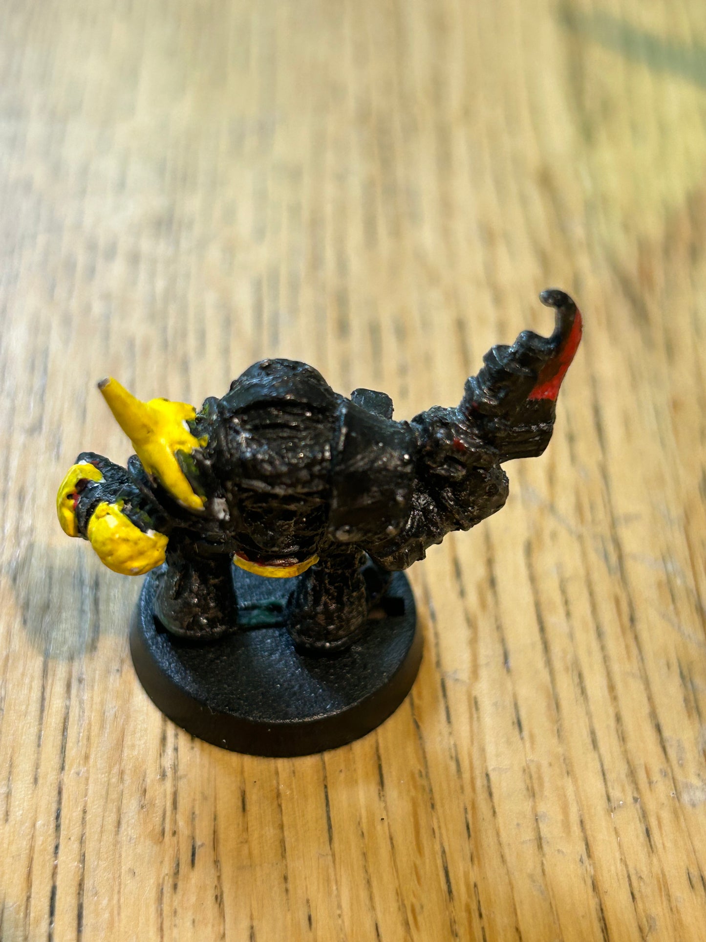 Warhammer 40k rogue trader ork nob in power armour/mega armour